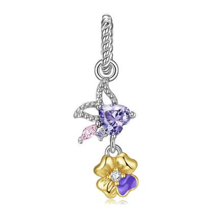 Birth Month Flower Charms - Uniquely You Online - Charms
