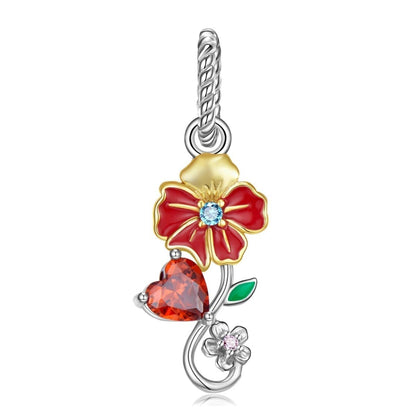 Birth Month Flower Charms - Uniquely You Online - Charms