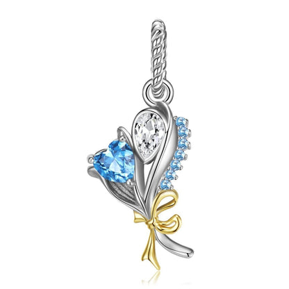 Birth Month Flower Charms - Uniquely You Online - Charms