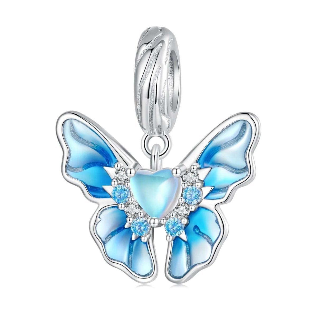 Blue Crystal Winter Charms - Uniquely You Online - Charms