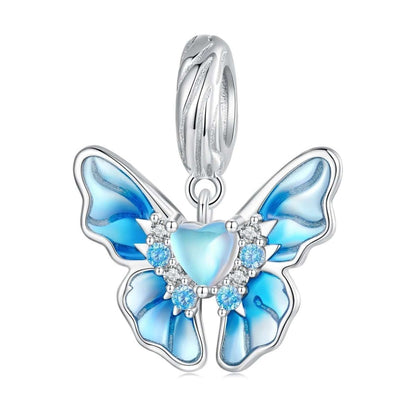 Blue Crystal Winter Charms - Uniquely You Online - Charms