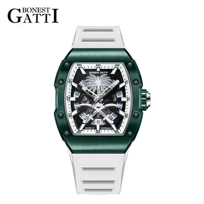 Bonest Gatti BG 9904 Palm Tree Series Watch in Green - Uniquely You Online - Watch