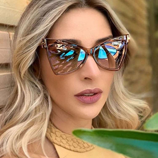 Butterfly Frame Square Sunglasses - Uniquely You Online - Sunglasses