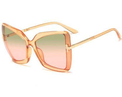 Butterfly Frame Square Sunglasses - Uniquely You Online - Sunglasses