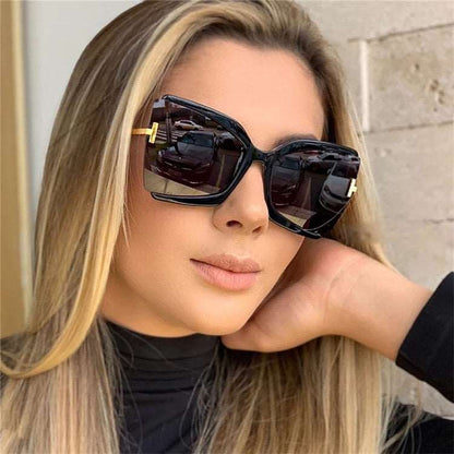 Butterfly Frame Square Sunglasses - Uniquely You Online - Sunglasses