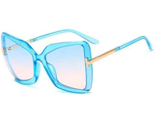 Butterfly Frame Square Sunglasses - Uniquely You Online - Sunglasses