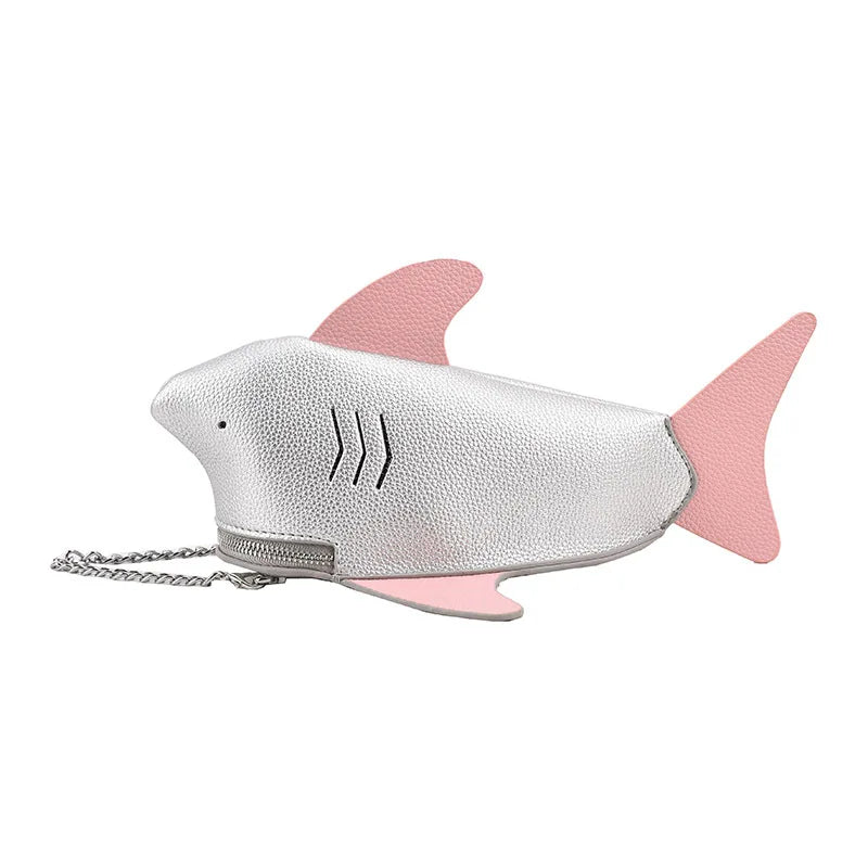 Cartoon Shark Crossbody Bag - Uniquely You Online - Crossbody