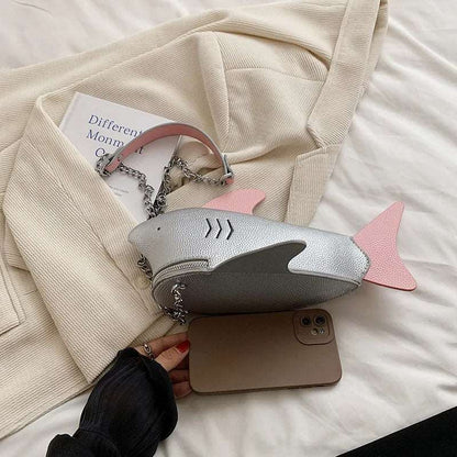 Cartoon Shark Crossbody Bag - Uniquely You Online - Crossbody