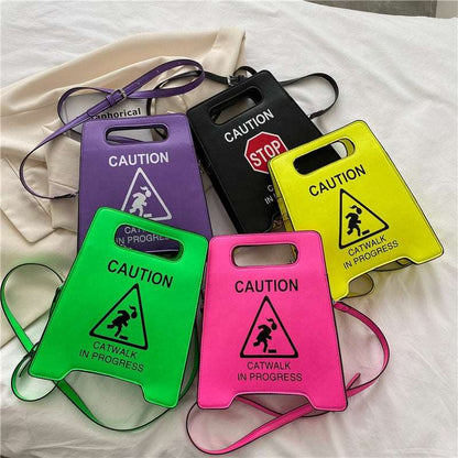 Caution Catwalk in Progress Crossbody - Uniquely You Online - Crossbody