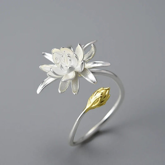 Cereus Flower Adjustable Ring - Uniquely You Online - Ring