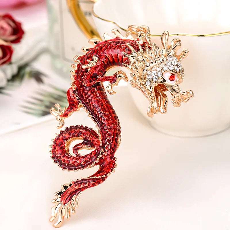 Chinese Dragon Bag Charm - Uniquely You Online - Bag Charm