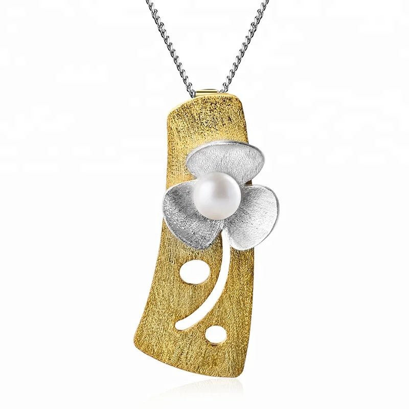 Clover Pearl Pendant - Uniquely You Online - Pendant