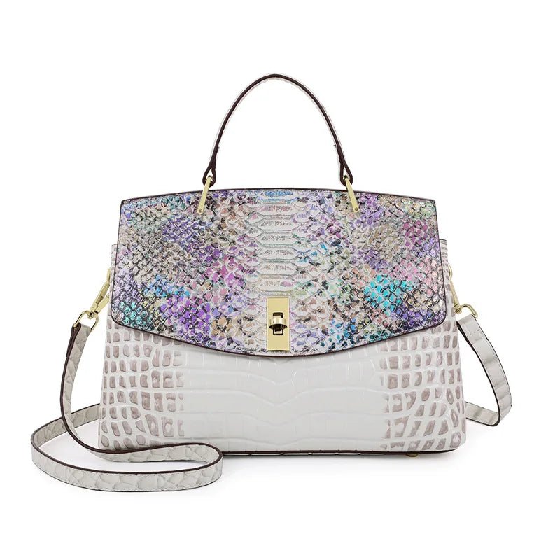 Color Croc Handbag - Uniquely You Online - Handbag