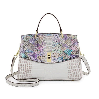 Color Croc Handbag - Uniquely You Online - Handbag