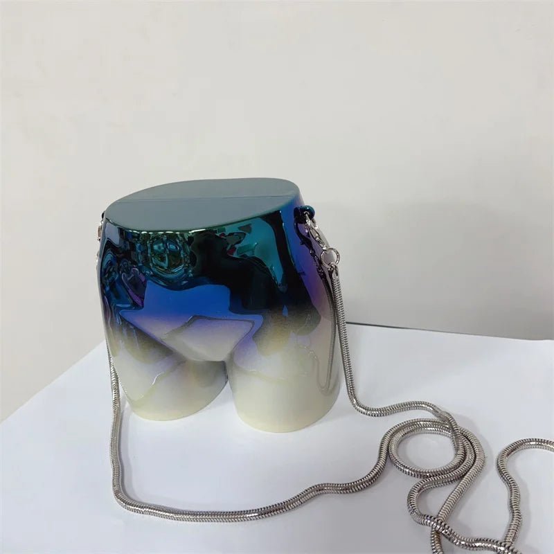 Colored Acrylic Bottom Novelty Clutch - Uniquely You Online - Clutch