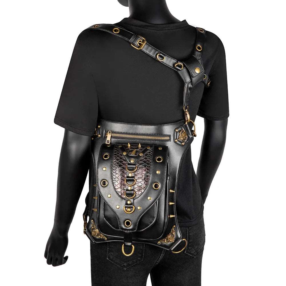 Convertible Steampunk Crossbody Bag (variety) - Uniquely You Online - Crossbody