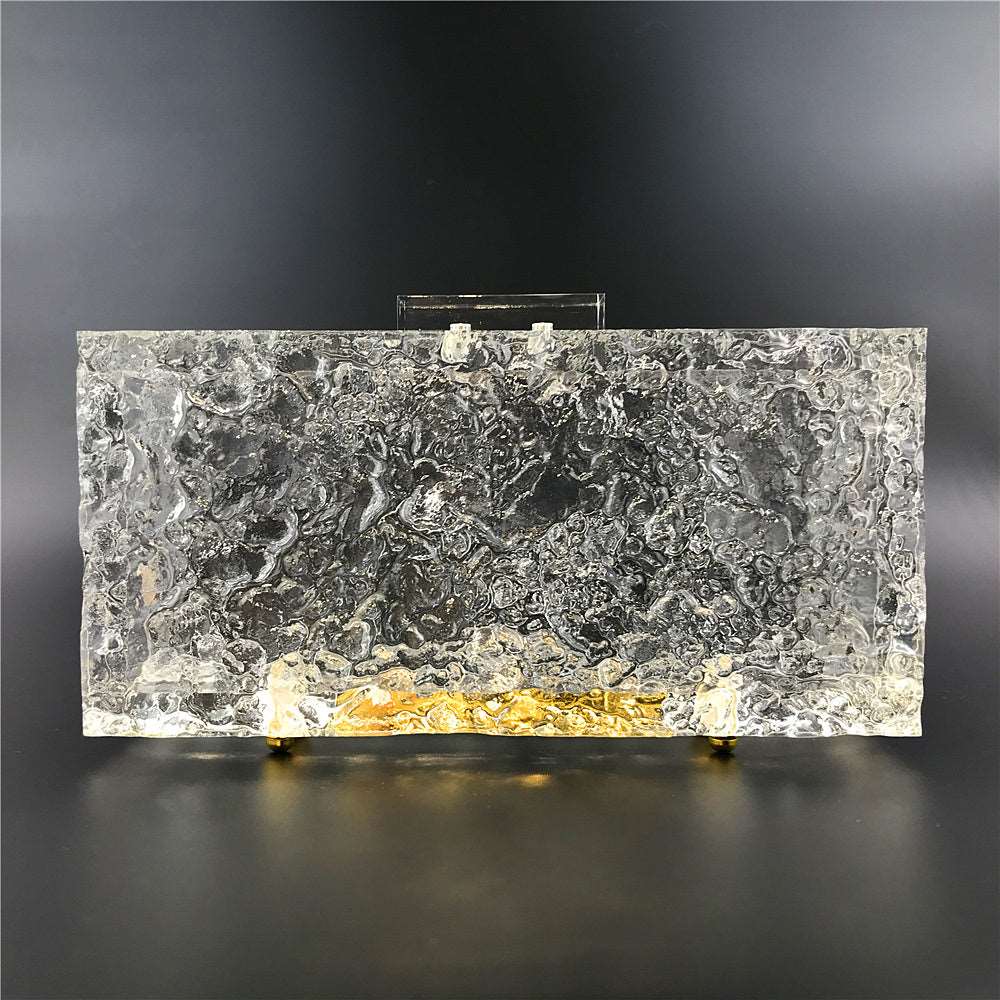 Cracked Acrylic Clutch (variety) - Uniquely You Online - Clutch