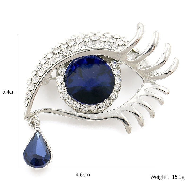 Crystal Angel Tears Brooch - Uniquely You Online - Brooch