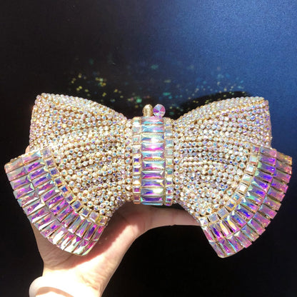 Crystal Bow Fringe Novelty Bag - Uniquely You Online - Clutch