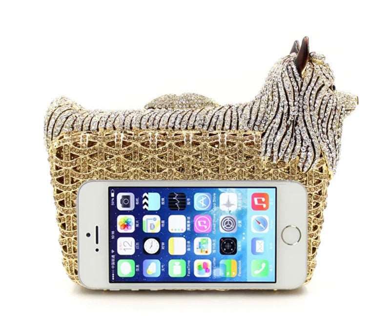 Crystal Collie Novelty Clutch - Uniquely You Online - Clutch