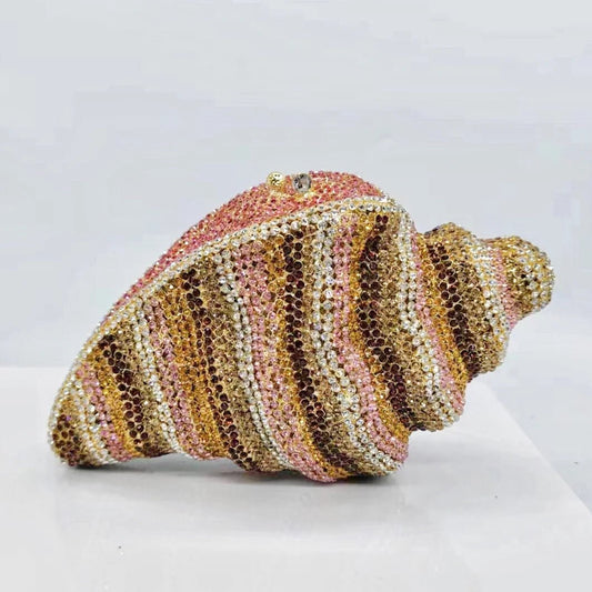 Crystal Conch Shell Novelty Bag - Uniquely You Online - Clutch