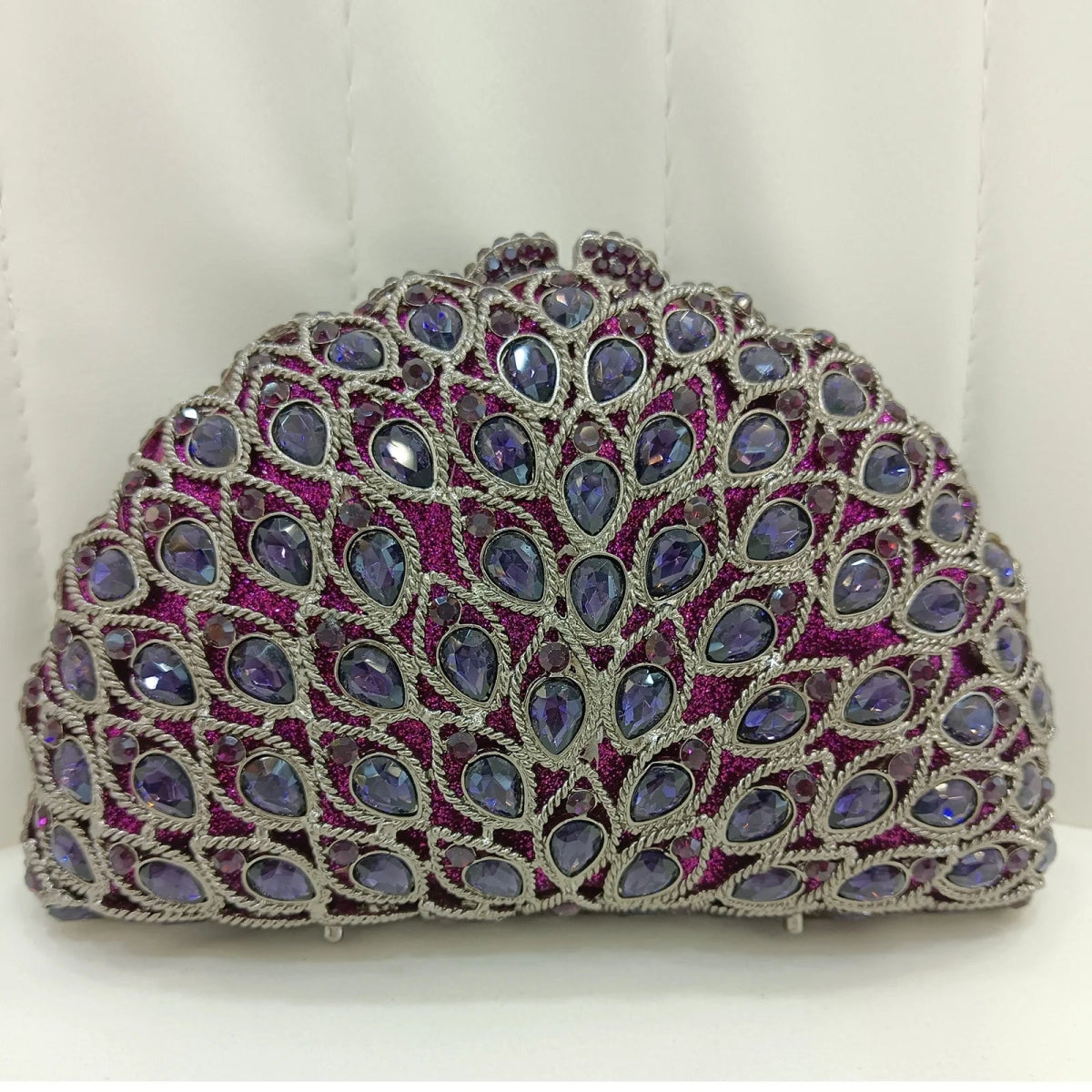 Crystal Drops Stone Clutch - Uniquely You Online - Clutch