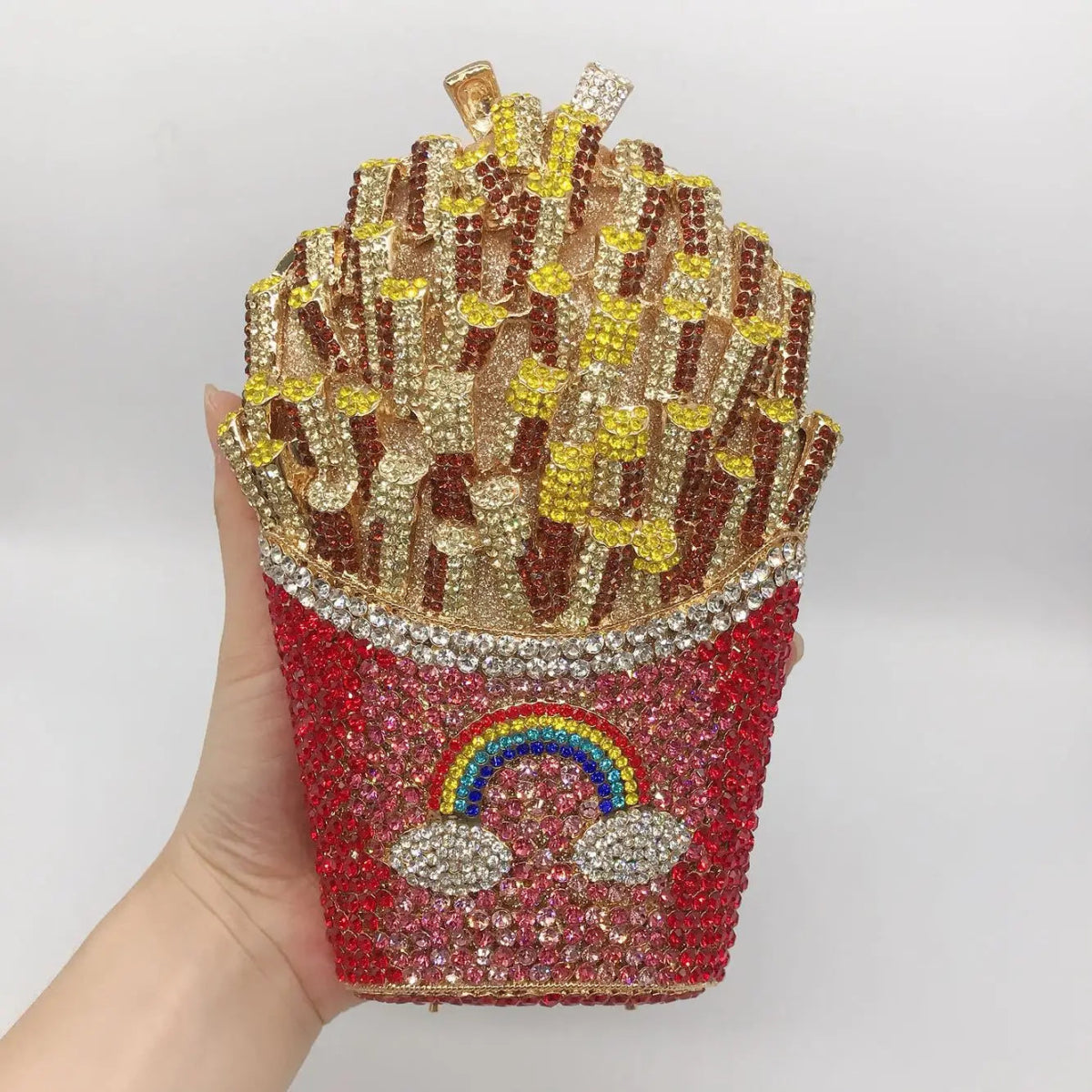 Crystal French Fries Novelty Bag - Uniquely You Online - Clutch