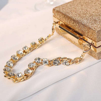 Crystal Handle Card Clutch - Uniquely You Online - Clutch