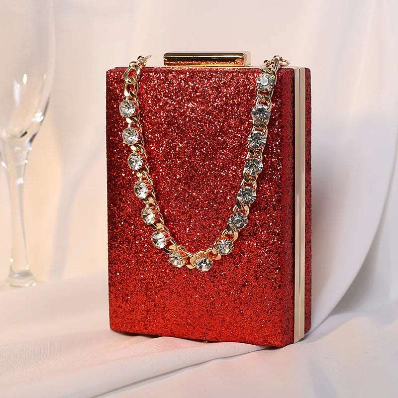 Crystal Handle Card Clutch - Uniquely You Online - Clutch