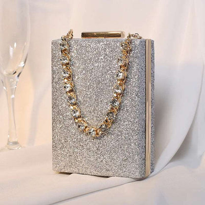 Crystal Handle Card Clutch - Uniquely You Online - Clutch