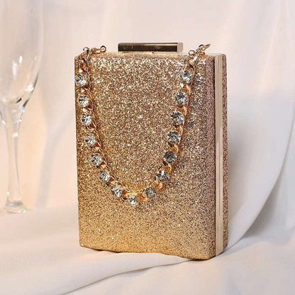 Crystal Handle Card Clutch - Uniquely You Online - Clutch