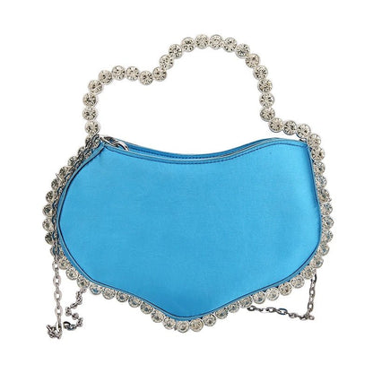 Crystal Handle Cloud Bag - Uniquely You Online - Handbag