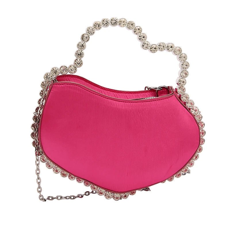 Crystal Handle Cloud Bag - Uniquely You Online - Handbag