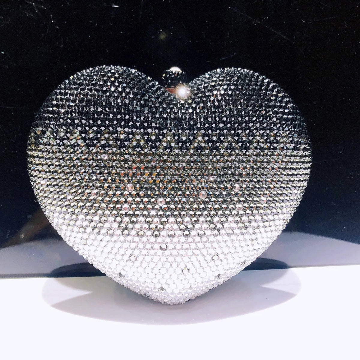 Crystal Heart Novelty Bag 4 - Uniquely You Online - Clutch
