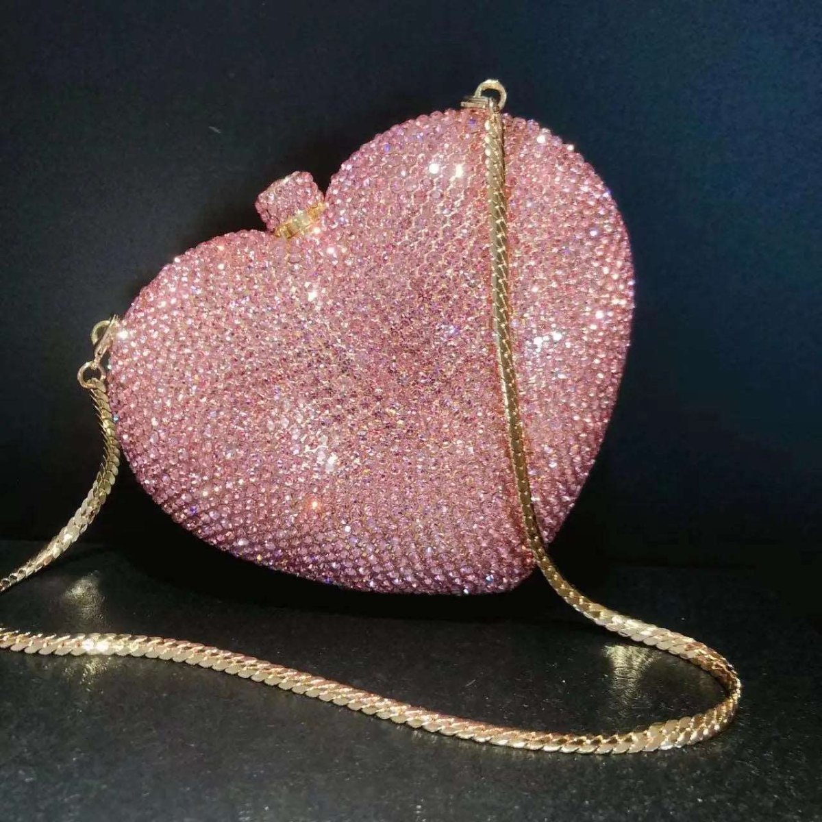 Crystal Heart Novelty Clutch 2 - Uniquely You Online - Clutch