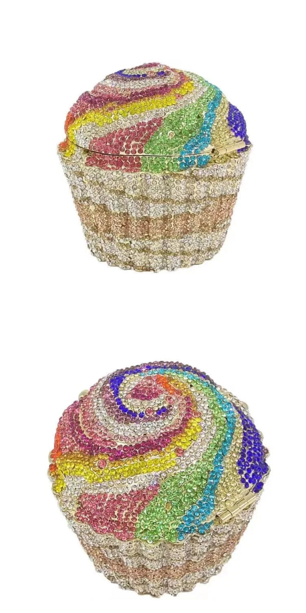 Crystal Ice Cream and Cake Novelty Bags - Uniquely You Online - Clutch