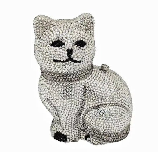 Crystal Kitten Novelty Bag - Uniquely You Online - Clutch