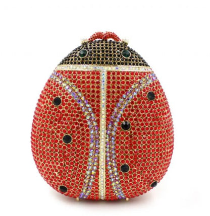 Crystal Lady Bug Novelty Bag - Uniquely You Online - Clutch