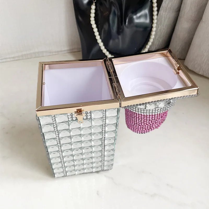 Crystal Lipstick Box Novelty Bag - Uniquely You Online - Handbag