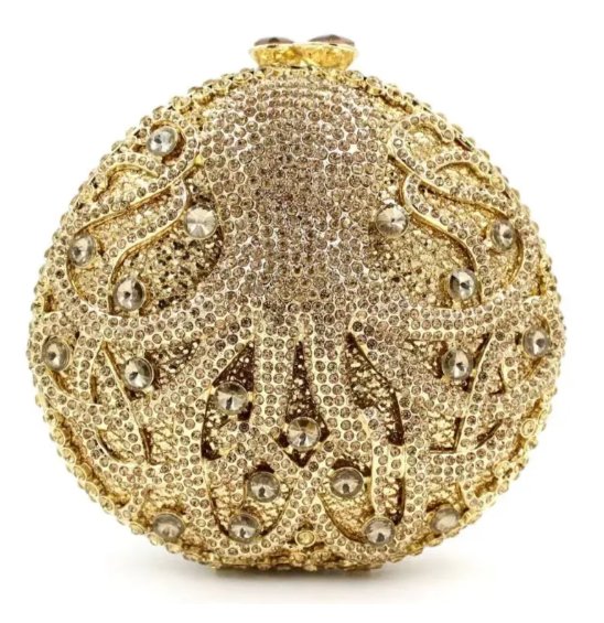 Crystal Octopus Novelty Bag - Uniquely You Online - Clutch