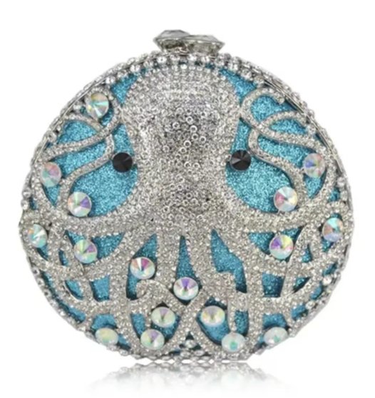 Crystal Octopus Novelty Bag - Uniquely You Online - Clutch