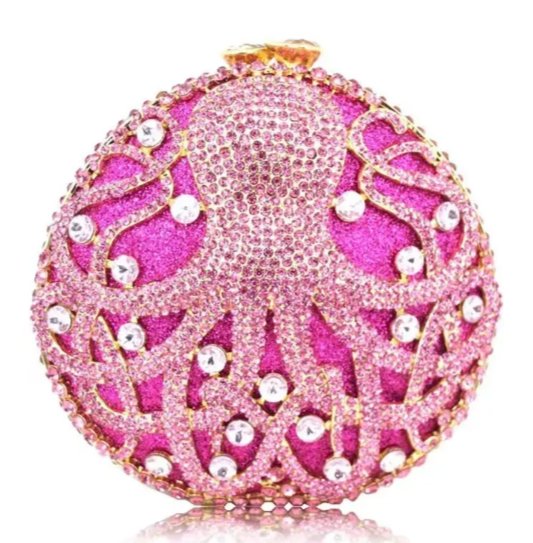 Crystal Octopus Novelty Bag - Uniquely You Online - Clutch