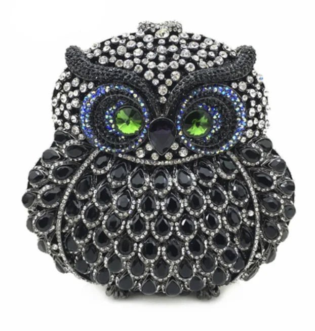 Crystal Owl Novelty Clutch - Uniquely You Online - Clutch