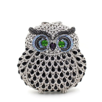 Crystal Owl Novelty Clutch - Uniquely You Online - Clutch