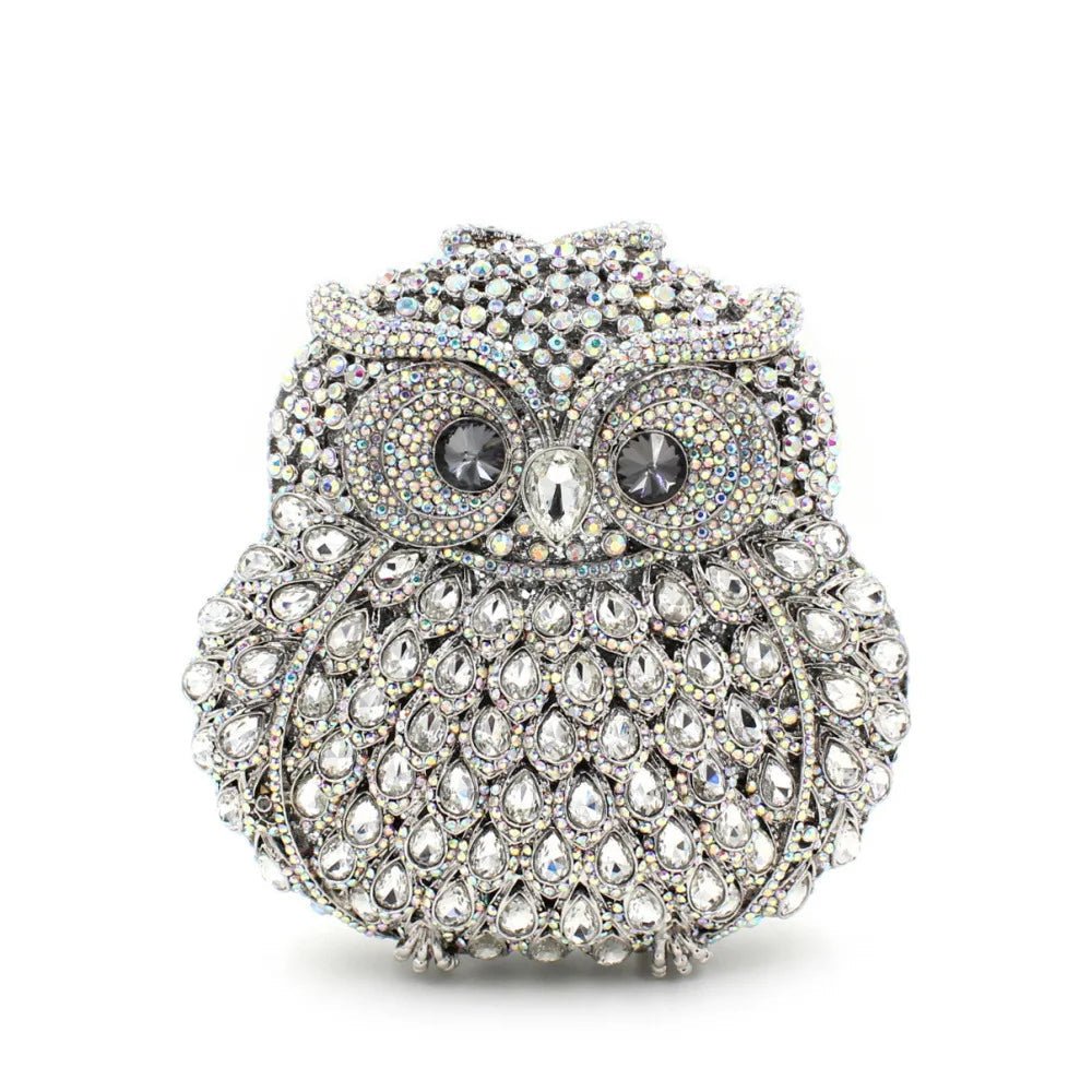 Crystal Owl Novelty Clutch - Uniquely You Online - Clutch