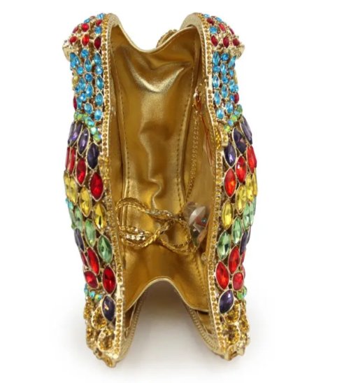 Crystal Parrot Novelty Clutch - Uniquely You Online - Clutch