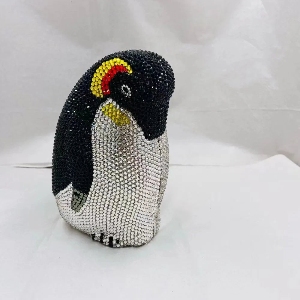 Crystal Penguin Novelty Clutch - Uniquely You Online - Clutch