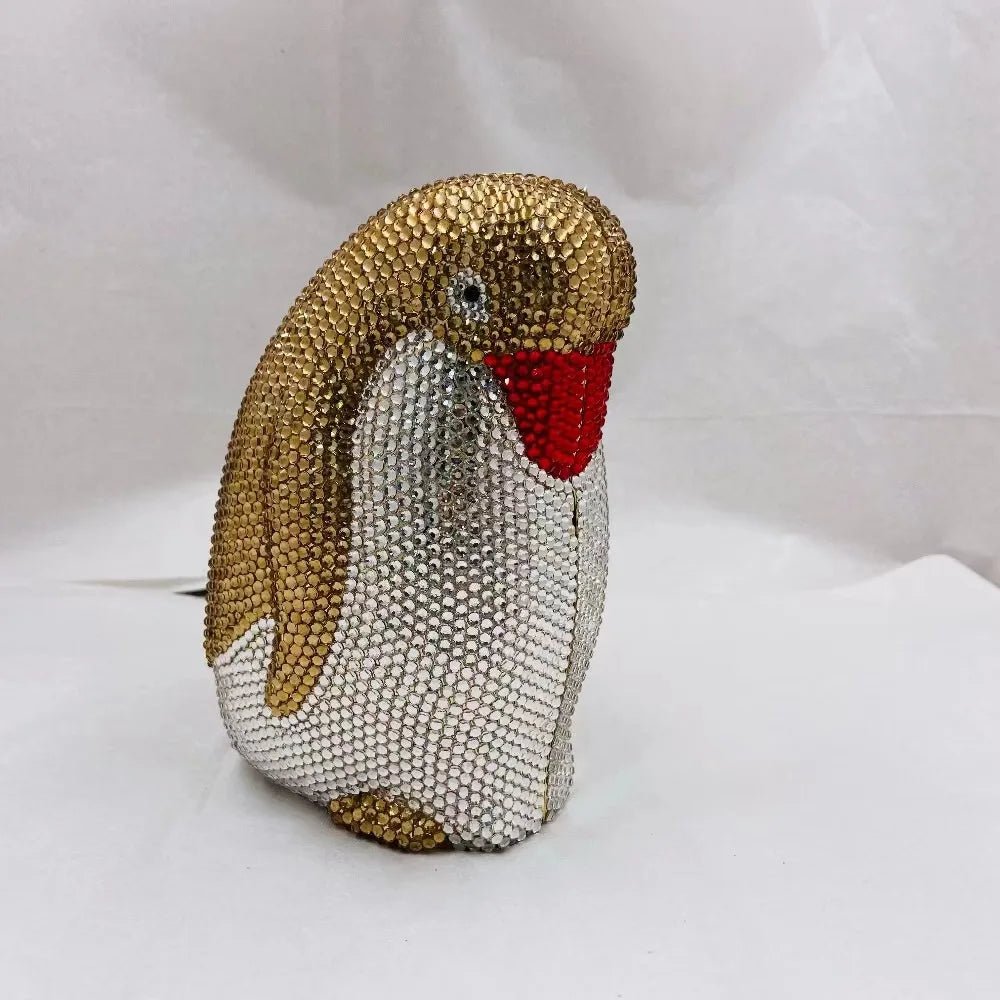 Crystal Penguin Novelty Clutch - Uniquely You Online - Clutch