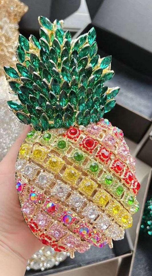 Crystal Pineapple Clutch (variety) - Uniquely You Online - Clutch