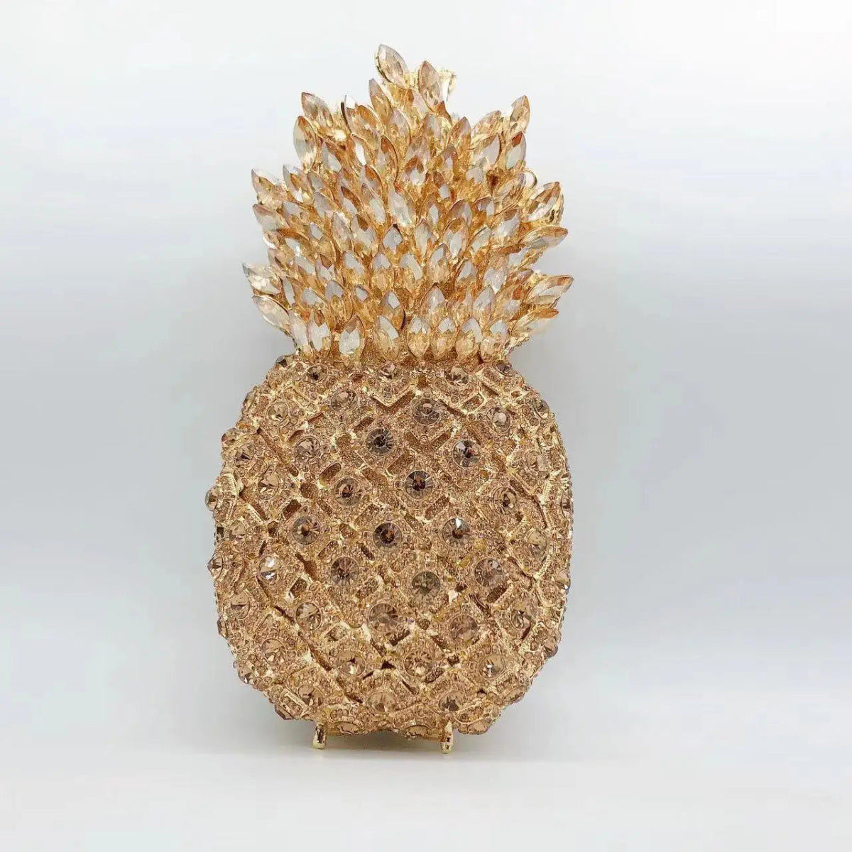 Crystal Pineapple Novelty Clutch (Version II) - Uniquely You Online - Clutch